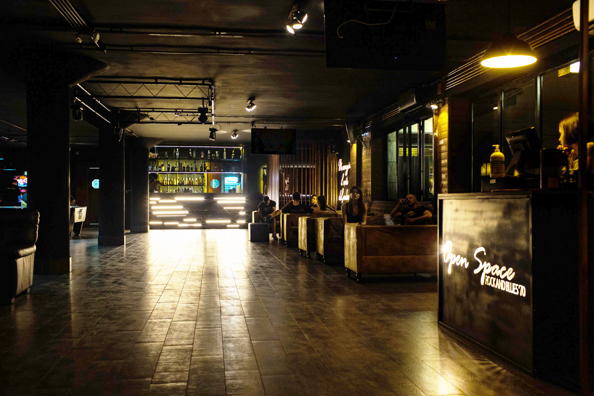 Rock and Blues - vista sala